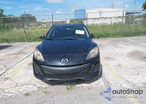 2012 Mazda Mazda3 I Sport z USA, uszkodzony, nr VIN JM1BL1UF9C1552437